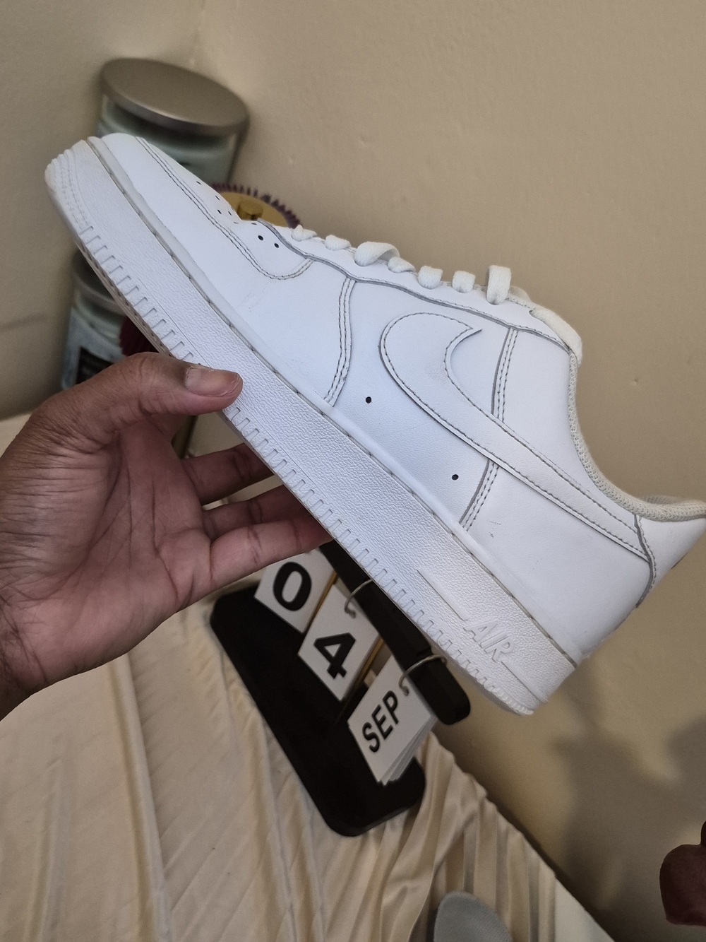 Nike All-White Low Top Sneakers